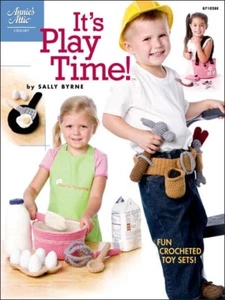 Häkelanleitungenbuch IT's PLAY TIME ~ Clever Fun Toys Jungen & Mädchen - Bild 1 von 3