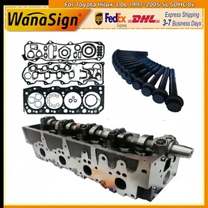 Assembled Cylinder Head Bolts Gasket For Toyota Dyna 3.0L 1997-2005 5L/5L-E 8v - Picture 1 of 6