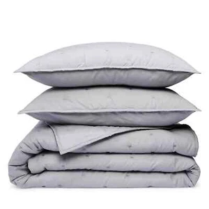 $230 NIP Sky Tufted Quilted One Harbor Mist Full/Queen Coverlet & Sham Set - Picture 1 of 5
