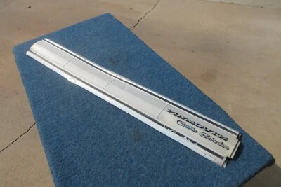 1970 Plymouth Custom Suburban Fury Station Wagon REAR TAIL GATE TRIM PANEL - Image 1 of 4