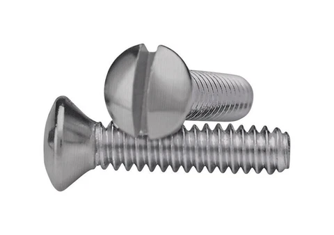 Amertac PSN Silver Nickel Finish Cast Metal Wallplate Screw 1/2 in Cover
