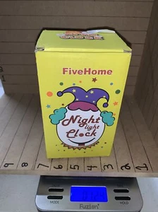 Cinco alarmas para el hogar, luz nocturna que cambia de color, 5 sonidos naturales, reloj de entrenamiento para niños - Imagen 1 de 3