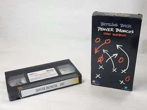 Battling Back-Denver Broncos 1992 Yearbook VHS 1993-TESTED - Picture 1 of 9