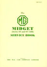 MG Midget TF & TF 1500 Brand Service Book New Factory Repair