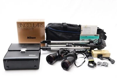 CM SALE Red Line Nikon Binoculars 7x50 7.3° SP TP w/Tripod Box From JAPAN - Image 1 of 4