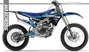 YAMAHA WR250F WR450F YZ250F YZ450F YZ250FX YZ450FX MAXCROSS GRAPHICS KIT MSP3 - Picture 1 of 2