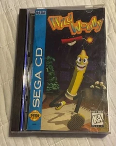 Videojuego Wild Woody Sega CD 1995 probado funciona con estuche caja vintage - Imagen 1 de 8