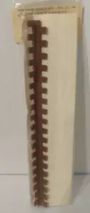 1:12 Hausarbeiten Miniatur Ziegemeister Eckfugenziegel - Styrol #8207 - Bild 1 von 2