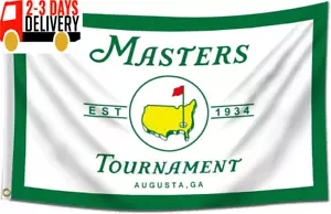 Masters Flag 3X5Ft Indoor Outdoor Golf Banner Home Garden Decoration Wall Flags  - Picture 1 of 5