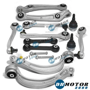 14pcs Front Lower Upper Control Arm Suspension Kit For Audi A4 A5 Quattro 08-10 - Picture 1 of 9
