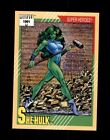1991 Impel Marvel Universe II SET BREAK  #43 She-Hulk NM or Better