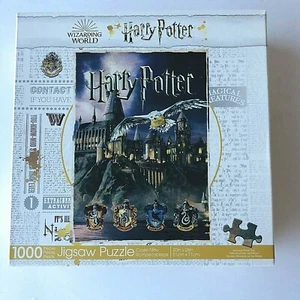 Harry Potter Hogwarts 1000 Piece Jigsaw Puzzle (Complete Sealed in Pack) NEW - Picture 1 of 12