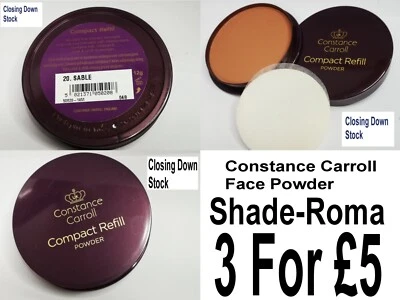 CCUK Constance Carroll Compact Pressed Face Powder Refills Shade Roma - Image 1 of 4