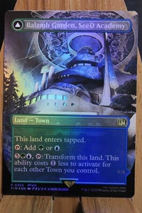 MTG - FINAL FANTASY: Balamb Garden, SeeD Academy (beidseitig!) VITRINE! - Bild 1 von 2