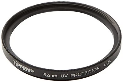 	Tiffen 52UVP 52mm UV Protection Filterblack 2.04"L x 2.04"W	 - Image 1 of 4