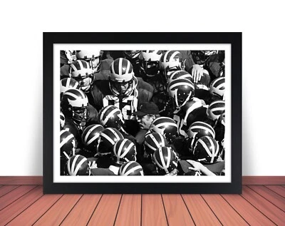 Framed BO SCHEMBECHLER Photo Picture MICHIGAN FOOTBALL COACH 8x10 or 11x14 (W1) - Image 1 of 4