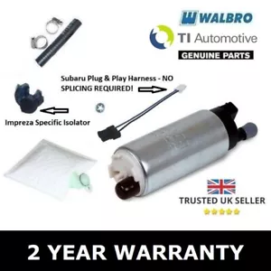 ACTUALIZACIÓN DE BOMBA DE COMBUSTIBLE WALBRO 255 GENUINA PARA SUBARU IMPREZA WRX & STI 2001-07 - Imagen 1 de 5