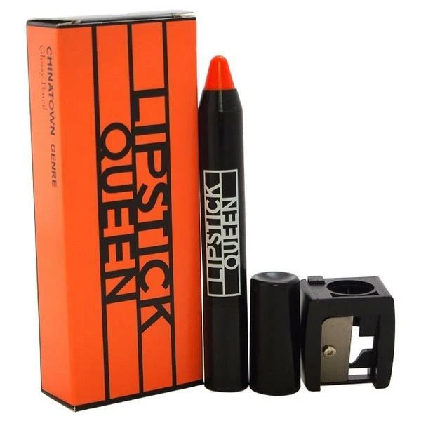 NIB LIPSTICK QUEEN Chinatown Lipstick Glossy Pencil w/ Sharpener GENRE - Image 1 of 1