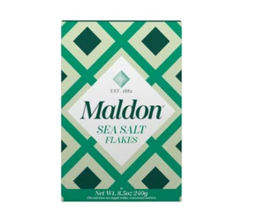 Maldon Salt Sea Salt Flakes 8.5 oz (240 g) Kosher, Natural - Picture 1 of 8
