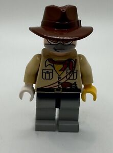LEGO minifigure JOHNNY THUNDER MINIFIG Adventurers