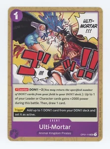 Juego de cartas coleccionables Ulti-Mortar OP01-104 ~ U Inglés, One Piece Romance Dawn - Imagen 1 de 1