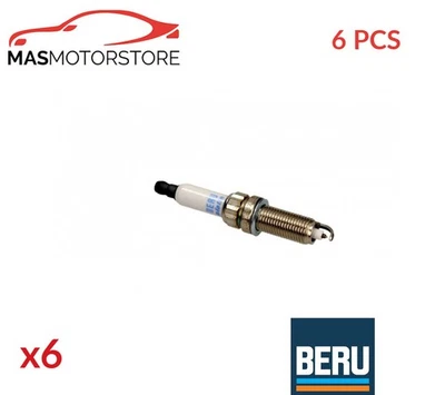 ENGINE SPARK PLUG SET PLUGS BERU Z363 6PCS A NEW OE REPLACEMENT - Image 1 of 4