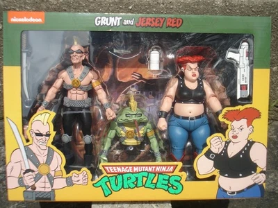 NECA TMNT GRUNT AND JERSEY RED TWO PACK BRAND NEW AND SEALED - Image 1 of 4