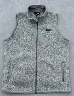 Patagonia Women's Better Sweater Vest Size Extra Large XL-Heather Gray Full Zip! - Image 1 of 4
