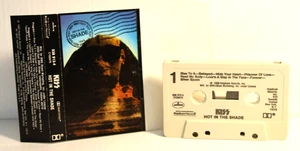 Kiss - Hot In the Shade (Cassette, 1989) BMG Tape Club C153475, Tape & J-Card - Picture 1 of 2