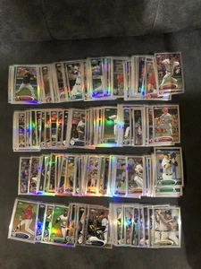 2012 Topps Chrome REFRACTOR PARALLEL Lot of 166 Different - Jeter Freeman Perez - Picture 1 of 13
