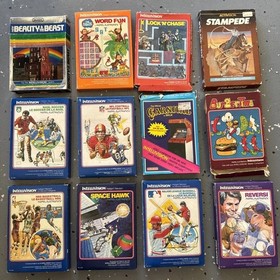 Huge Intellivision Games lot Of (28) Titles