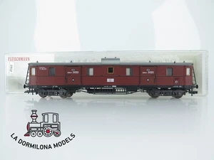 VR1912 H0 =DC FLEISCHMANN 5800 Gepäckwagen Erfurt P 3022 der K.P.E.V. - OVP - Imagen 1 de 17