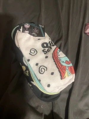 Disney Nightmare Before Christmas Jack Skellington Women’s No Show Socks 7 Pack - Image 1 of 4