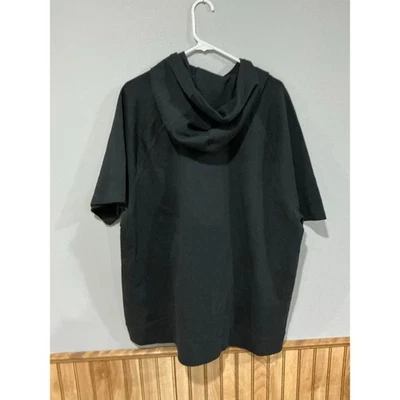 Old Navy Active 男式无袖连帽衫黑色 2XL 码 — 第 1/3 张图片