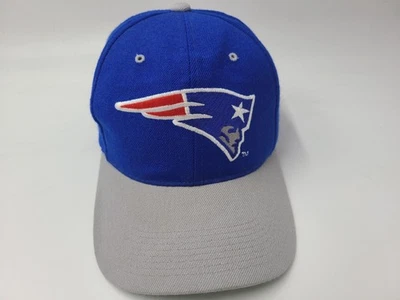 De colección New England Patriots ANI Snapback Gorra Gorra Lana NFL Fútbol Azul Gris Foto 1 de 4