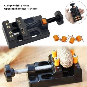 Banco de reloj de grabado mesa tornillo fijo soporte abrazadera de tornillo herramienta de reparación sin arañazos - Imagen 1 de 11