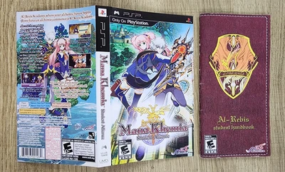 AUTHENTIC COVER & MANUAL ONLY - MANA KHEMIA STUDENT ALLIANCE - NO GAME - PSP - Image 1 of 4