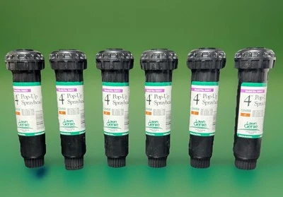 Cabezal pulverizador emergente centro O 4” Lawn Genie, paquete de 6, 54017 Foto 1 de 2