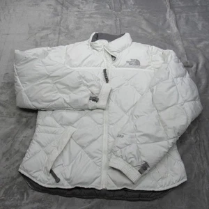 North Face Daunenjacke Damen Small Weiß Wasserabweisend 600 Füllung Puff Winter - Bild 1 von 14