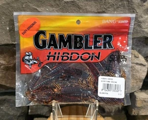 Gambler "Baby Original" Hibdon's Series Guido's Craws MelonPepper 15ct. - Picture 1 of 3