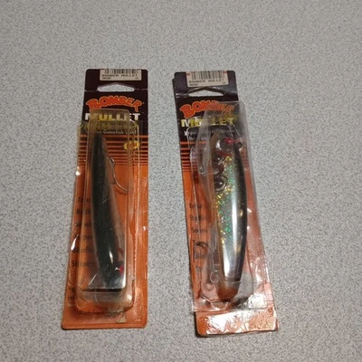 2 - 1995 BOMBER MULLET FISHING LURE M8GSBO NEW! - Image 1 of 4