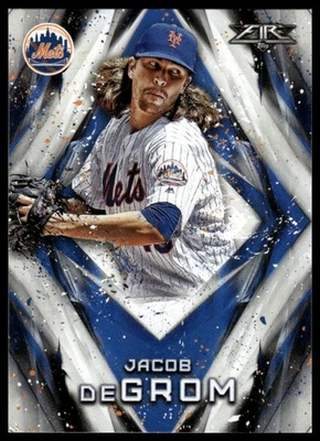 2017 Topps Fire #52 Jacob deGrom - Image 1 of 2