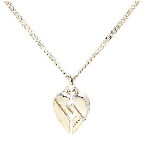 Collana GUCCI Nodo Cuore 313463 Argento 925 Donna