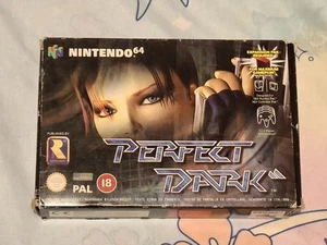 Perfect Dark Nintendo 64 N64 - Boxed with Manual PAL - Bild 1 von 19