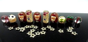Vintage Christmas CRAFT  DIY   Bits Pieces Charms - Picture 1 of 5
