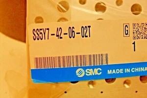 SMC SS5Y7-42-06-02T Manifold Assy, 6-Station Factory Sealed - Picture 1 of 3
