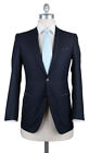 New $4800 Principe dEleganza Navy Blue Wool Suit - (NERANO3BA83318)