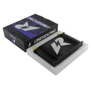 LR AN10 25 Row Engine Stacked Plate Oil Cooler 248mm Mocal Type Aluminum Black - Picture 1 of 11