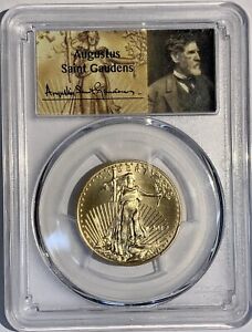 2017 $25 American Gold Eagle PCGS MS 70 First Strike-ST. Gaudens Holder-1 Of 503