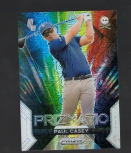2024 Prizm LIV Golf Paul Casey Prizmatic #3 WHITE Mojo 02/36 - Picture 1 of 2